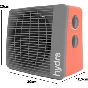 Caloventor Mini Rojo 2000R Hydra - Image 3