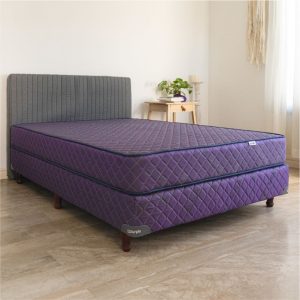 Colchon 140X190X20 Purple Purpura-Espuma Kingbed - Image 1
