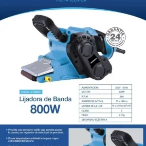 Lijadora de Banda 800W Gamma - Image 1