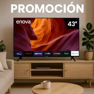 Smart tv 43 Full HD Android TV mod TE43FA11 eNova - Image 1