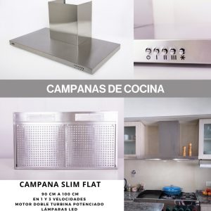 Campana Slim Acero 60 Diaz Sur - Image 1