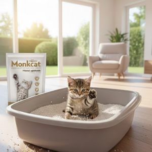 Arena Sanitaria 4Kg Mineral Aglutinante Monkcat - Image 2