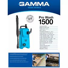 Hidrolavadora Pro Wash 1500 mod G2516AR Gamma - Image 4