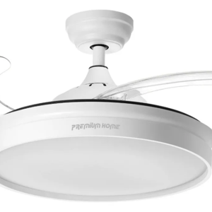 Ventilador Techo 42" PH retractil Blanco Premiun Home - Image 1