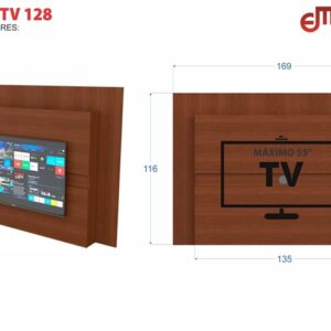 Panel de TV Art 128 Tabaco 56368 Mosconi - Image 4