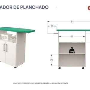 Organizador de Planchado Blanco 10072 Mosconi - Image 4