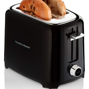 Tostadora  Hamilton Beach  Negro 750w 2 Rodajas - Image 1