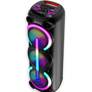 Parlante Torre Bluetooth Daihatsu D-s8030bt 4000w Luces Mic Color Negro - Image 1