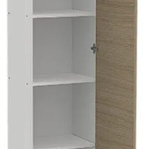 Columna 1.80Mt. 1 Pta Blanco / Puerta Avellana 10275 Mosconi - Image 1