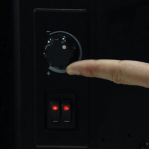 Calefactor por convección vidrio templado Peabody  PE-VC10N - Image 2