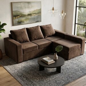 Juego Living Italiano 180x80 + Camastro Tostado - Image 2