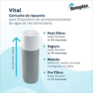 Repuesto Purificador Rotoplas Vital - Image 2