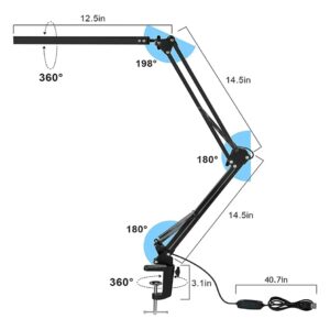 Lámpara De Escritorio Led Con Pinza - Image 2