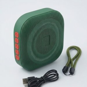 Parlante Bluetooth Verde Go1Pro - Image 1