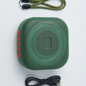 Parlante Bluetooth Verde Go1Pro - Image 2