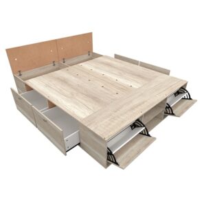 Box Multifuncion 2Pz Benethon Queen 160 x 200 Albar Mosconi - Image 2